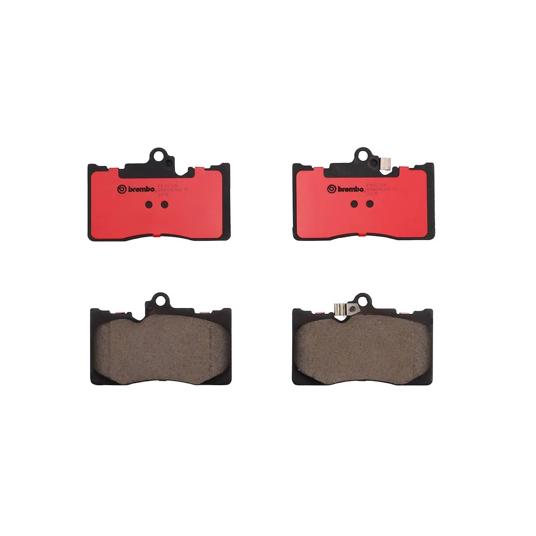 P83072N – BREMBO Brake Pad, FMSI Number D1118-8224 Ceramic Set Of 4 With Hardware